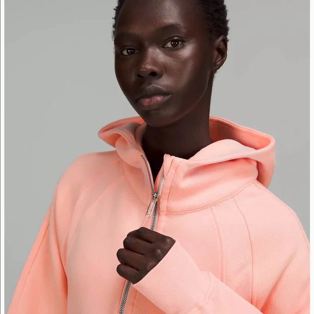 🍋LULULEMON SCUBA OVERSIZED HALF ZIP HOODIE/JACKET-DEW PINK-XS/S, M/L & XL/XXL🍋 - Picture 3 of 7